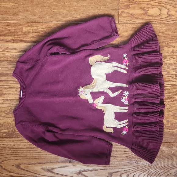 Girls Gymboree Sweater Dress - Size 3 - Picture 1 of 4